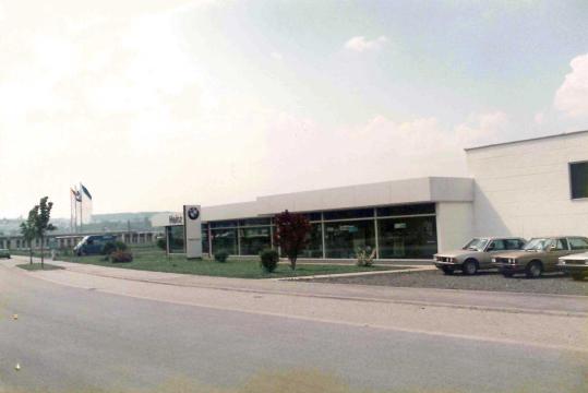 Rückblick in die Firmengeschichte. Eröffnung unseres Autohauses in Kronach 1983